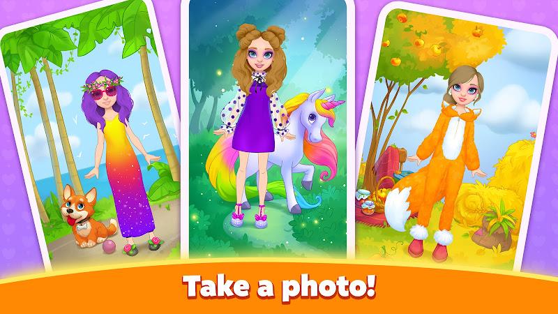 Dress Up Doll: Games for Girls Schermafbeelding 3