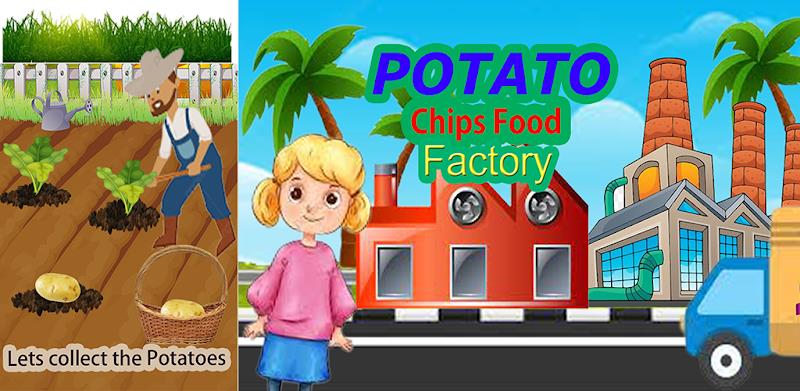 Potato Chips Food Factory Game應用截圖第2張