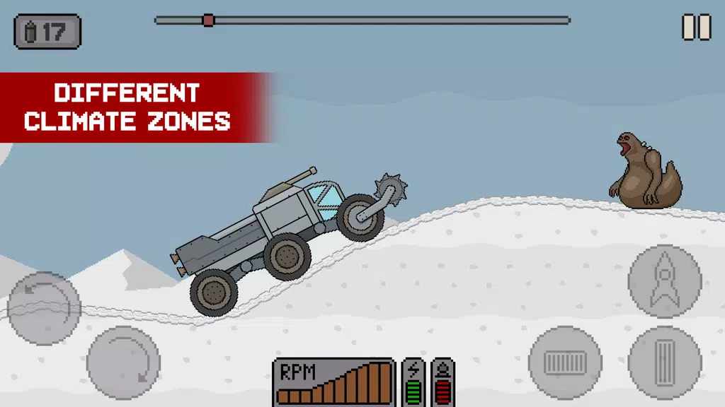 Death Rover: Space Zombie Race スクリーンショット 2