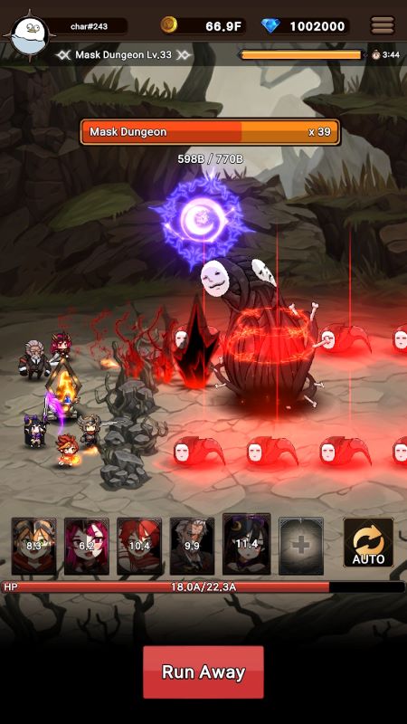 Schermata Mercenary Alliance: Pixel RPG 1