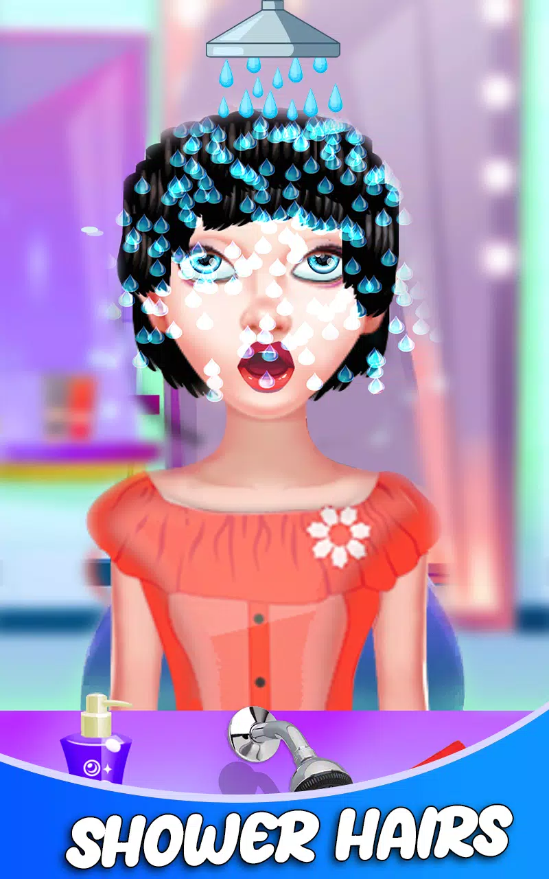 Fashion Girls Hair Salon Games Tangkapan skrin 3