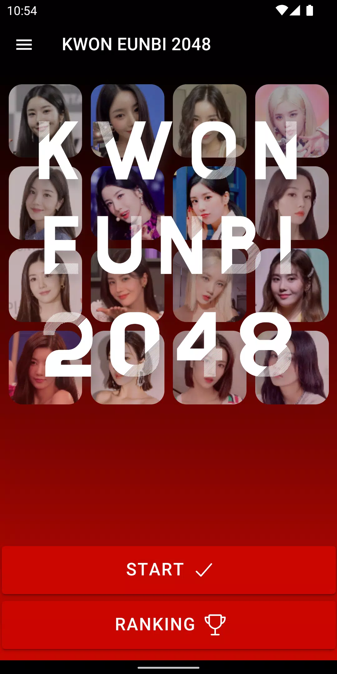 KWON EUNBI 2048 Game ဖန်သားပြင်ဓာတ်ပုံ 1