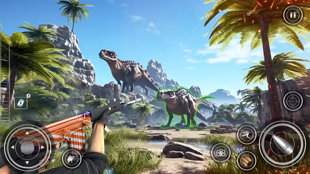 Dino Hunting: Dinosaur Game 3D Ekran Görüntüsü 1