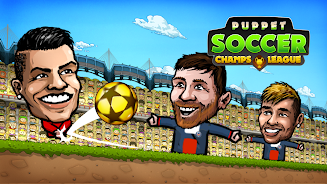 Puppet Soccer: Champs League Captura de tela 0