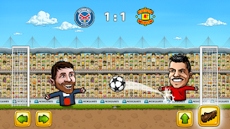 Puppet Soccer: Champs League Captura de tela 1