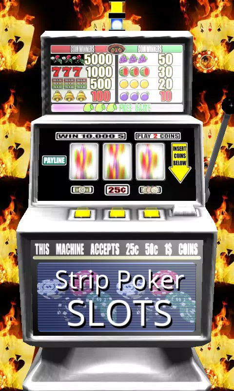 3D Strip Poker Slots - Free Captura de pantalla 1