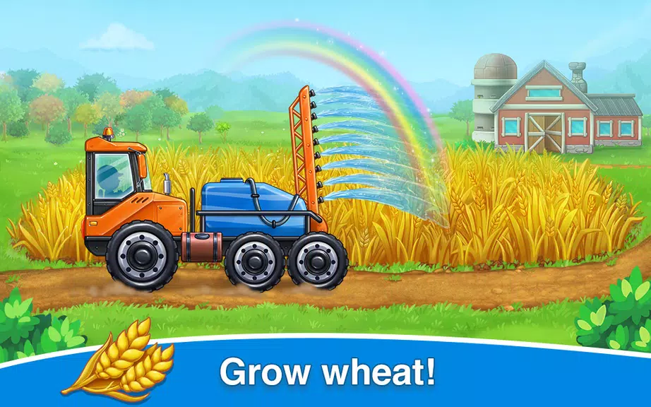 Farm land & Harvest Kids Games Screenshot 2