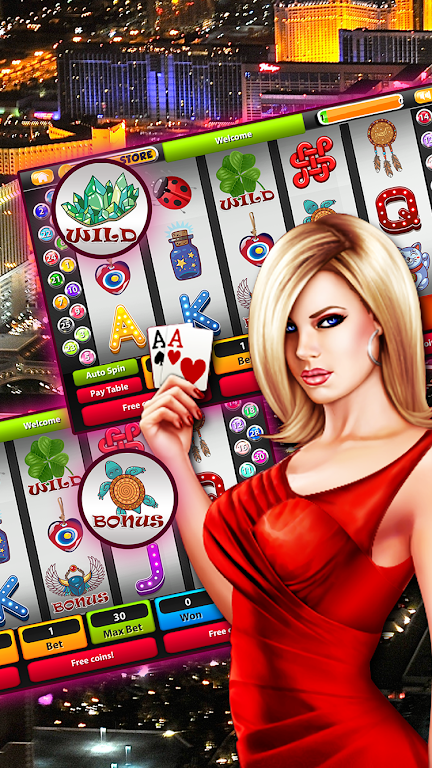 Lucky Vegas Slots - Free Vegas Screenshot 1