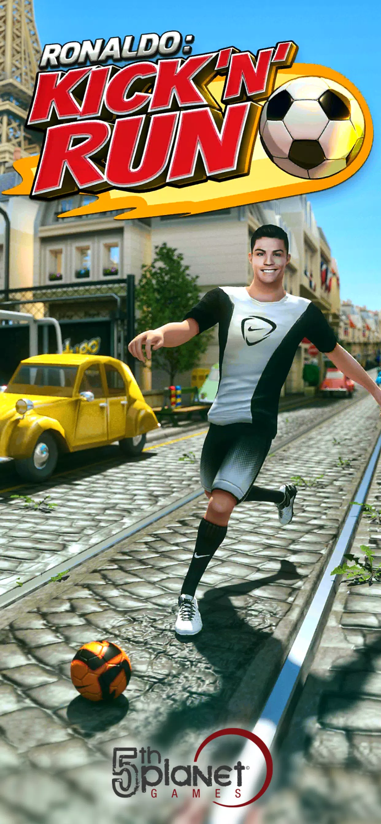 Ronaldo: Kick'n'Run Football Captura de pantalla 0