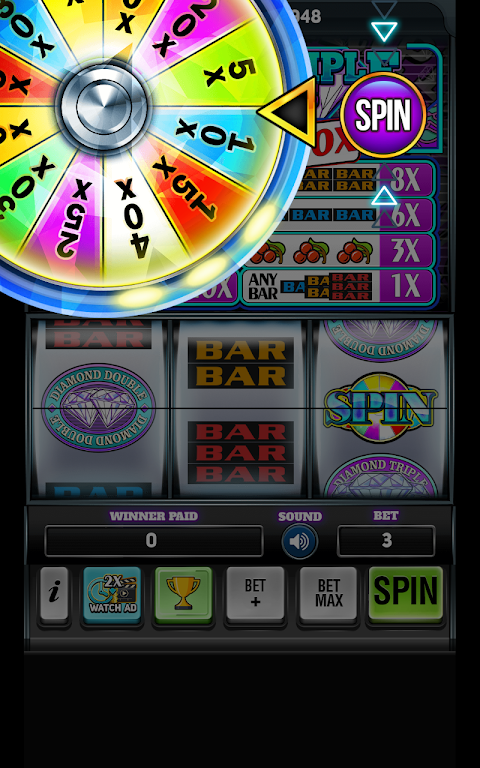 Diamond Triple Slots - Vegas Slots Captura de pantalla 0