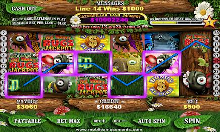 Big Money Bugs Slots Captura de tela 0