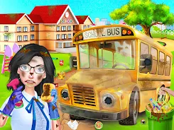 School Cleanup - Cleaning Game Screenshot 0