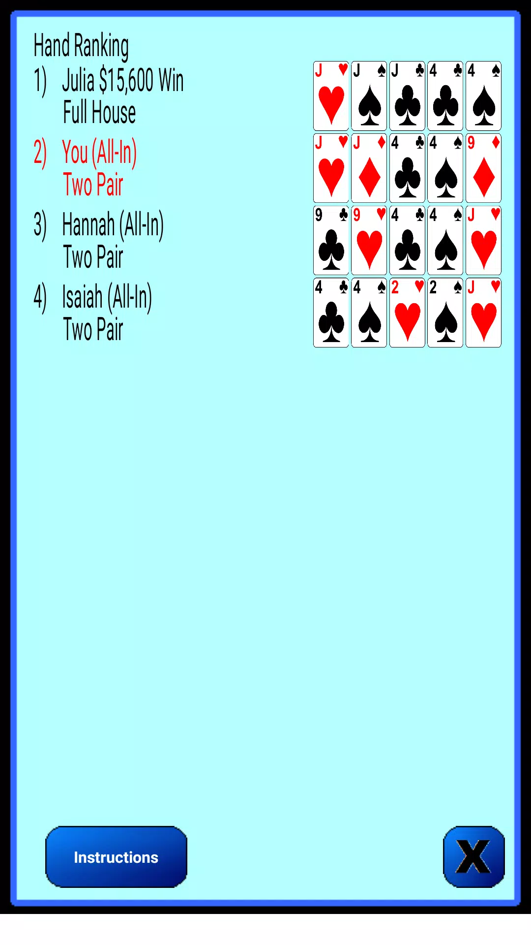 Texas Hold'em Poker Tangkapan skrin 1