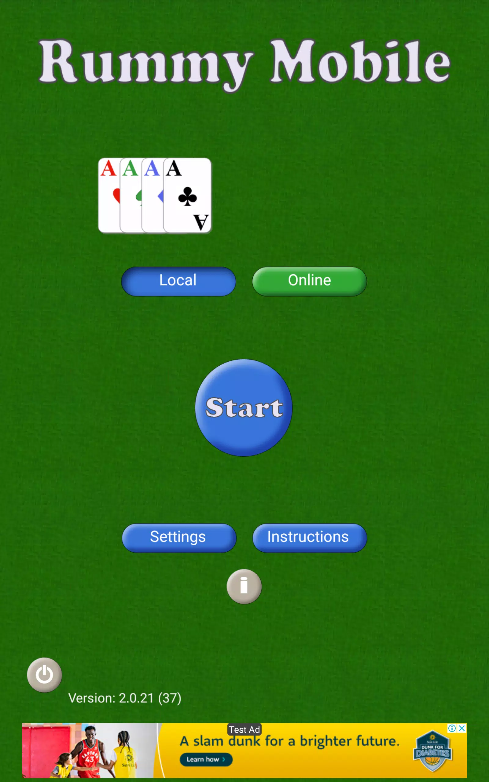 Rummy Mobile Screenshot 1