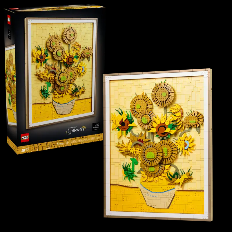 Lego Art Vincent van Gogh - Sonnenblumen