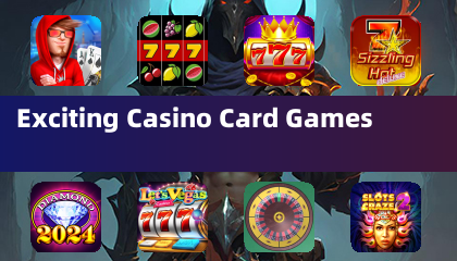 Nakatutuwang mga laro sa card ng casino