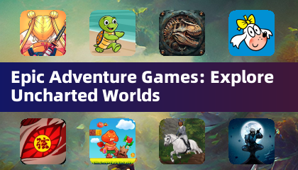 Epic Adventure Games: verken Uncharted Worlds