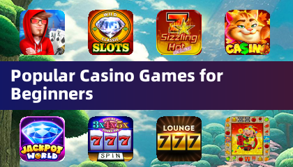 Beliebte Casinospiele für Anfänger