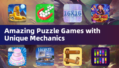 Kamangha -manghang mga larong puzzle na may natatanging mekanika