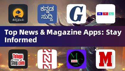 Topnieuws- en tijdschrift -apps: blijf geïnformeerd