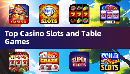 Top casino slots en tafelspellen