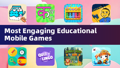 Pinaka Nakakaengganyong Mga Larong Pang-edukasyon sa Mobile