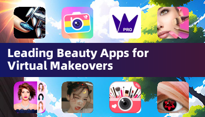 Applications beauté leaders pour les maquillages virtuels