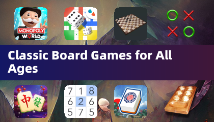 Juegos de Mesa Clásicos para Todas las Edades
