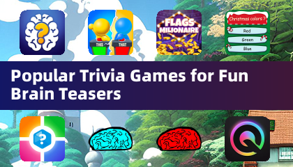 热门趣味脑筋急转弯问答游戏