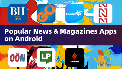 Aplicaciones Populares de Noticias y Revistas en Android