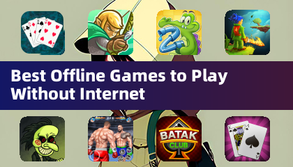 Mejores juegos sin conexión para jugar sin internet