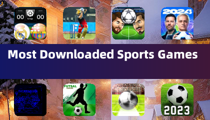 最もダウンロードされたスポーツゲーム