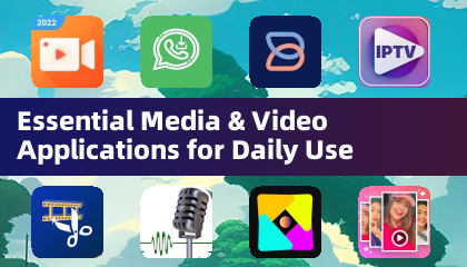 Aplicaciones Esenciales de Medios y Video para el Uso Diario