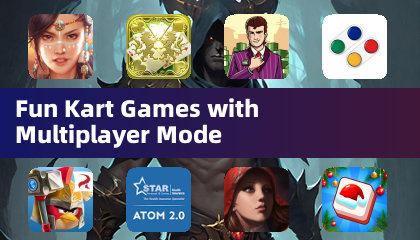 Fun Kart Games with Multiplayer Mode