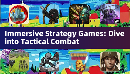 Immersive-Strategie-Spiele: Tauchen Sie ein in taktischen Kampf
