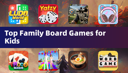 Meilleurs jeux de société familiaux pour enfants