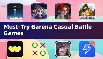 Обязательные к игре Garena игры в жанре Casual Battle