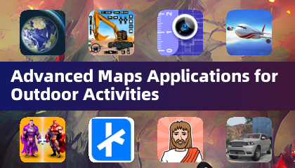 Fortgeschrittene Kartenanwendungen für Outdoor-Aktivitäten