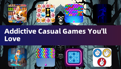 마음이 빠질 만한 캐주얼 게임