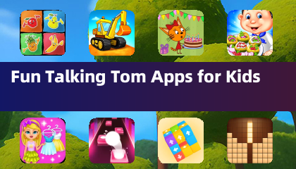 Spaßige Talking Tom-Apps für Kinder