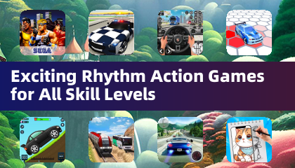 Jeux d'action rythmique passionnants pour tous les niveaux de compétence