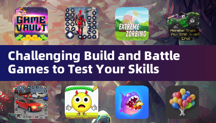 Jogos desafiadores de construção e batalha para testar suas habilidades
