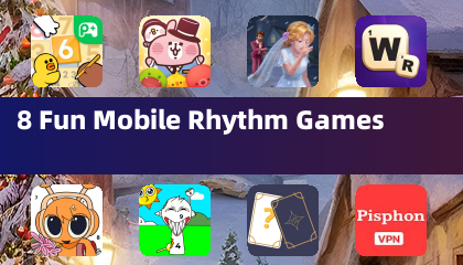 8가지 재미있는 모바일 리듬 게임