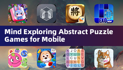 Juegos de rompecabezas abstractos para móvil