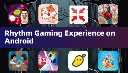 Experiencia de juego rítmico en Android